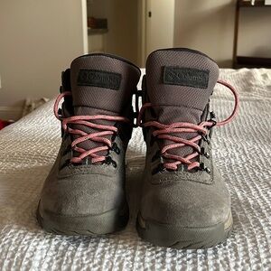 Columbia Grey Hiking Boots. Size 7.5. Used once.